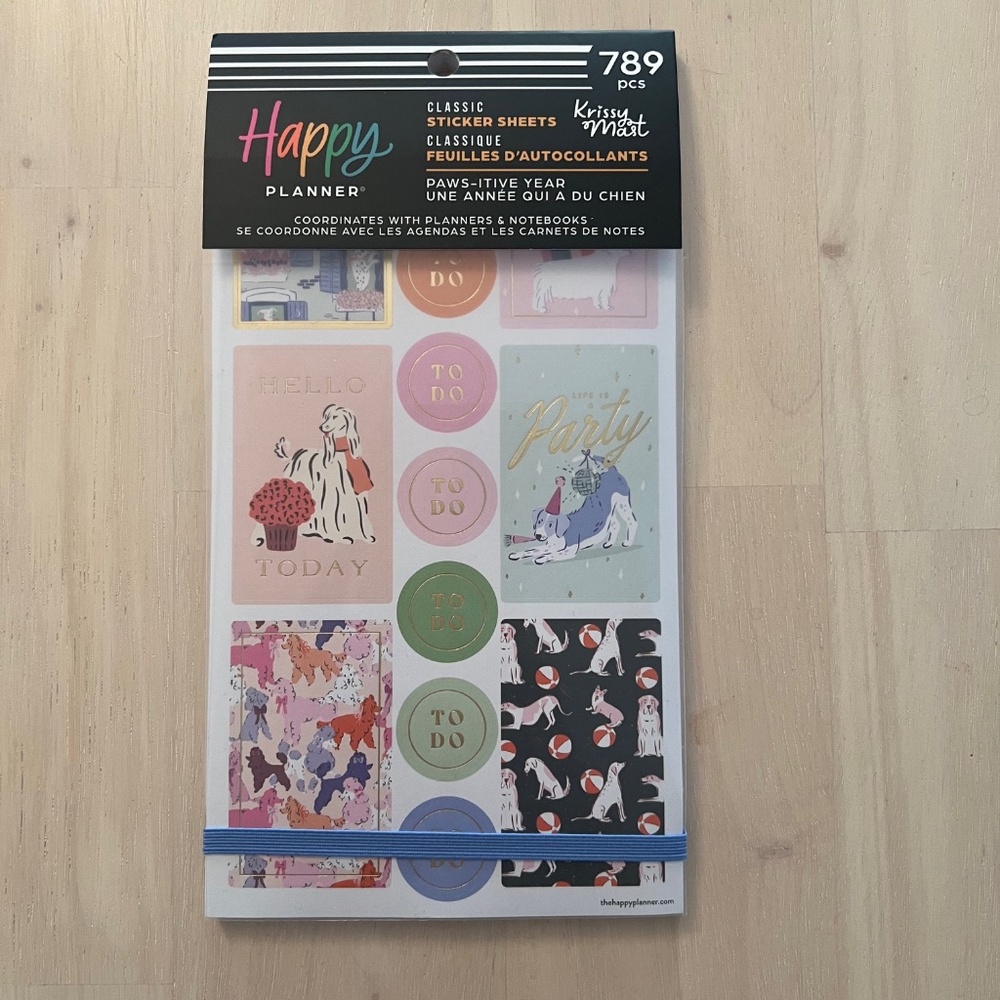NEW Happy Planner Krissy Mast Stickers